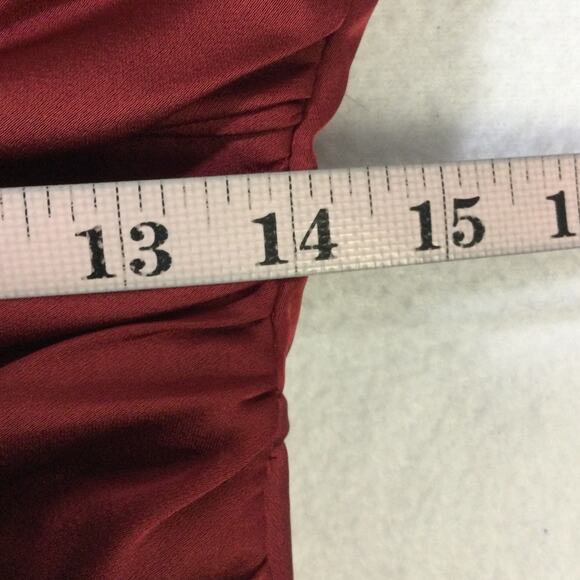 AW BRIDAL 4 S deep claret red Teigne wedding guest bridesmaid maxi dress NEW b51 - Picture 7 of 9